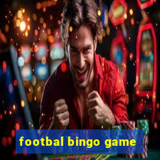 footbal bingo game