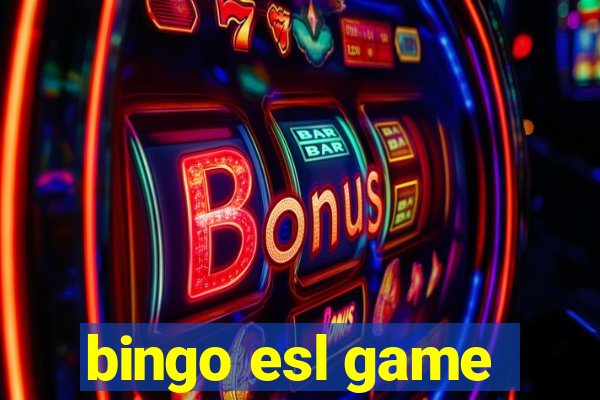 bingo esl game