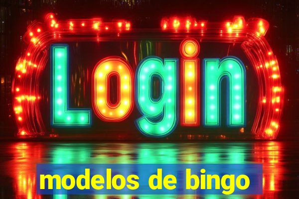 modelos de bingo