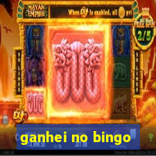 ganhei no bingo