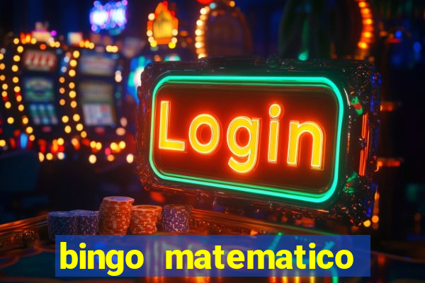 bingo matematico para ensino medio