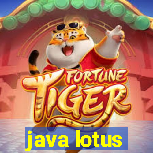 java lotus