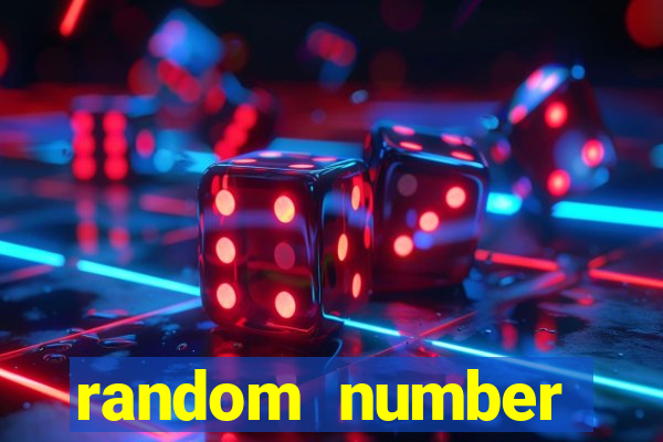 random number generator bingo