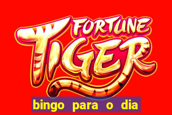 bingo para o dia da mulher