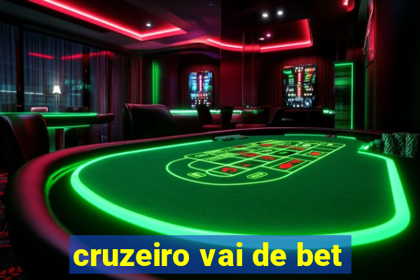 cruzeiro vai de bet