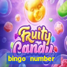 bingo number generator online