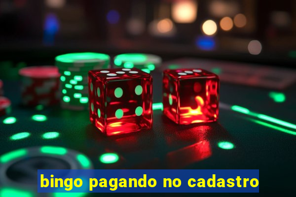 bingo pagando no cadastro