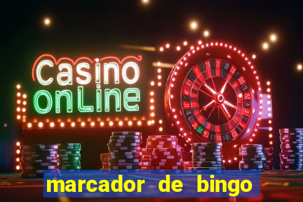 marcador de bingo com ima