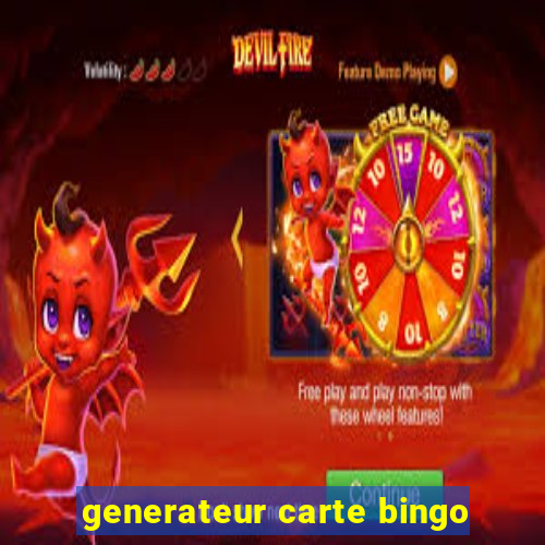 generateur carte bingo