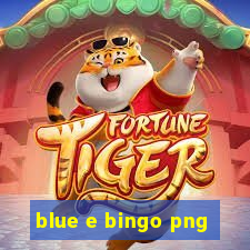 blue e bingo png