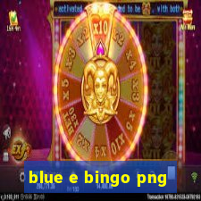 blue e bingo png