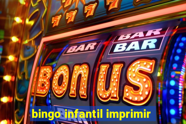 bingo infantil imprimir