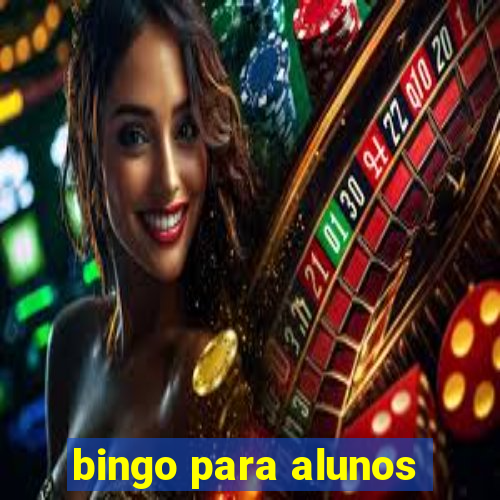 bingo para alunos