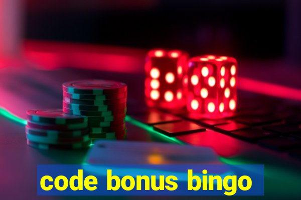 code bonus bingo