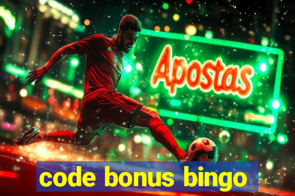 code bonus bingo