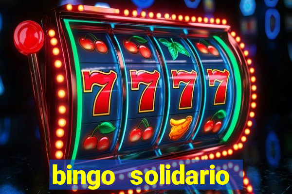 bingo solidario como organizar