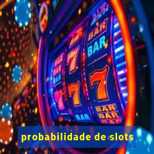 probabilidade de slots