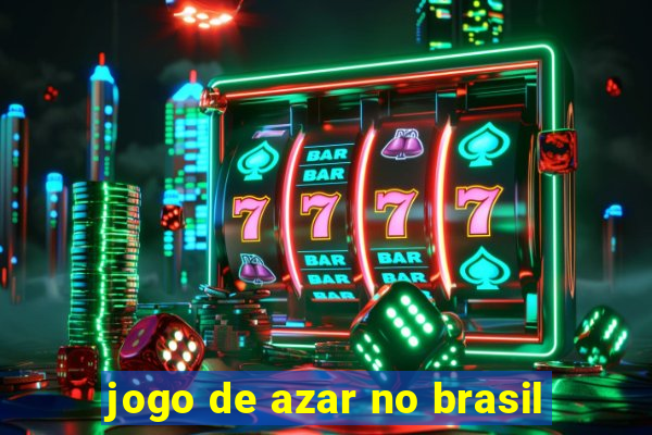 jogo de azar no brasil