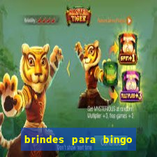 brindes para bingo de empresa