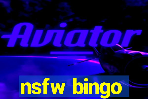 nsfw bingo