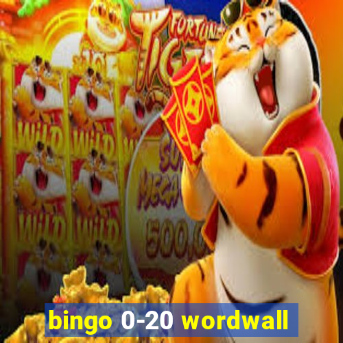 bingo 0-20 wordwall