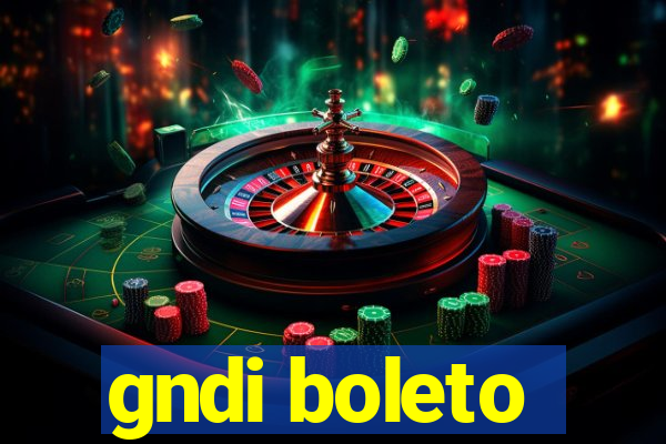 gndi boleto