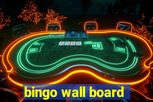 bingo wall board