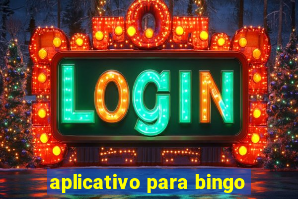 aplicativo para bingo