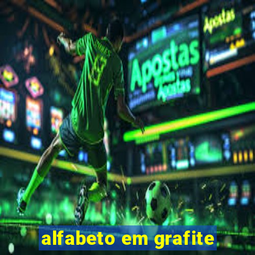 alfabeto em grafite