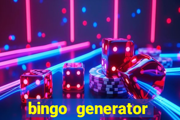 bingo generator with images