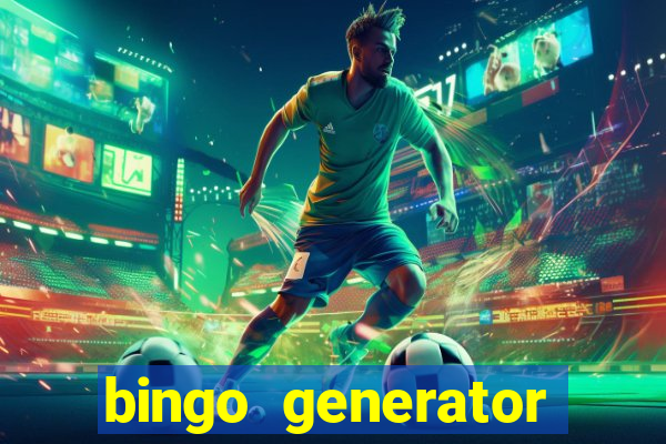 bingo generator with images