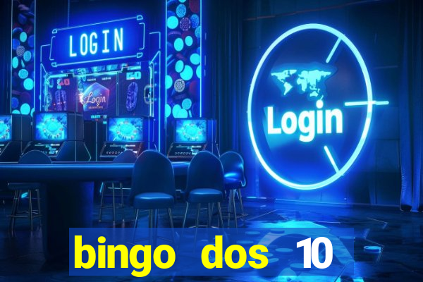 bingo dos 10 mandamentos da lei de deus