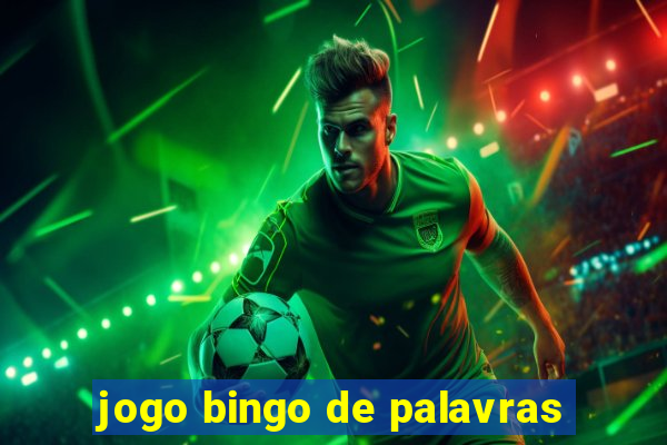 jogo bingo de palavras