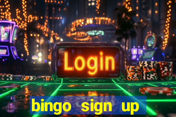 bingo sign up offers no wagering