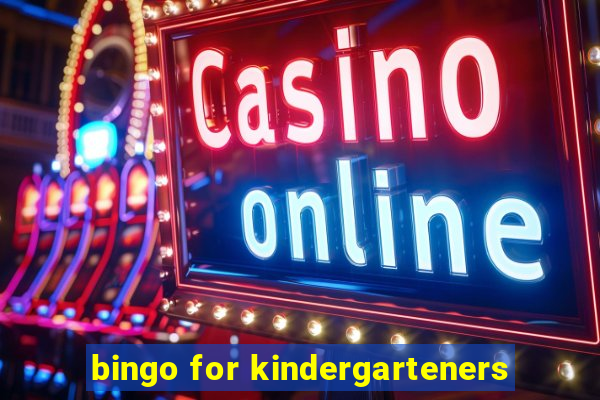 bingo for kindergarteners