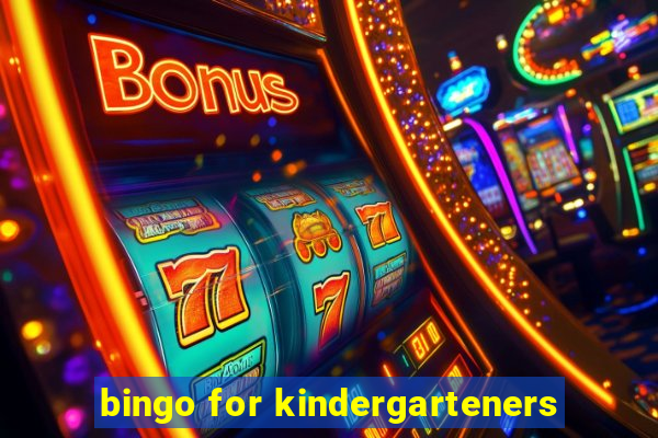 bingo for kindergarteners