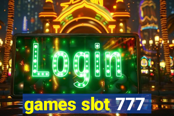 games slot 777