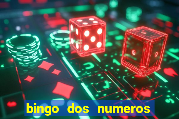 bingo dos numeros de 1 a 30