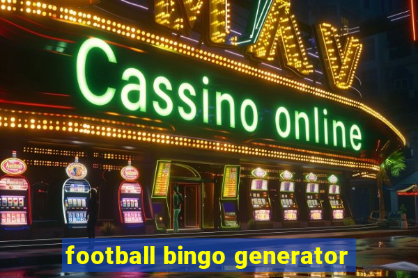 football bingo generator