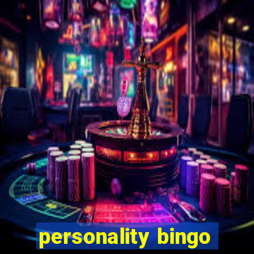 personality bingo