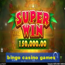 bingo casino games