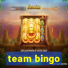 team bingo