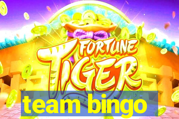 team bingo