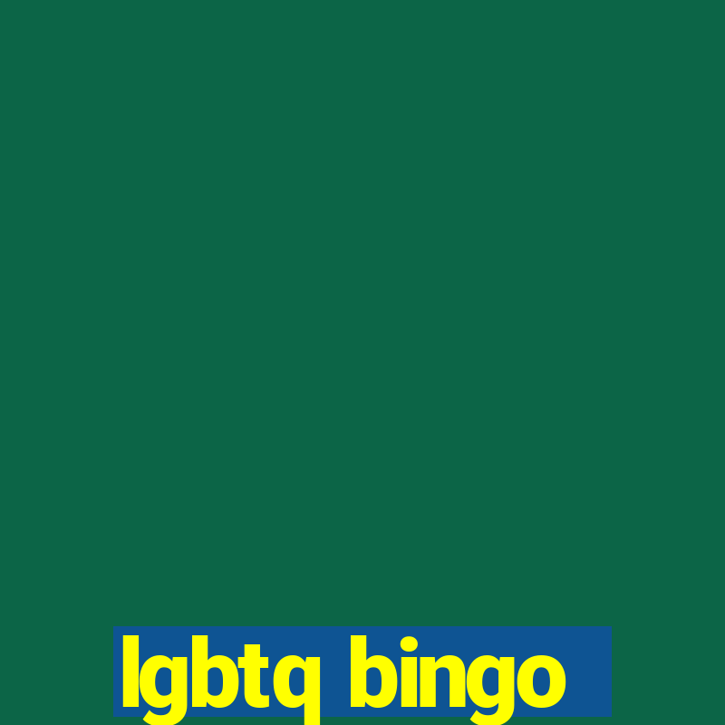 lgbtq bingo