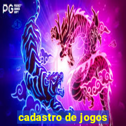 cadastro de jogos