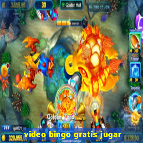 video bingo gratis jugar