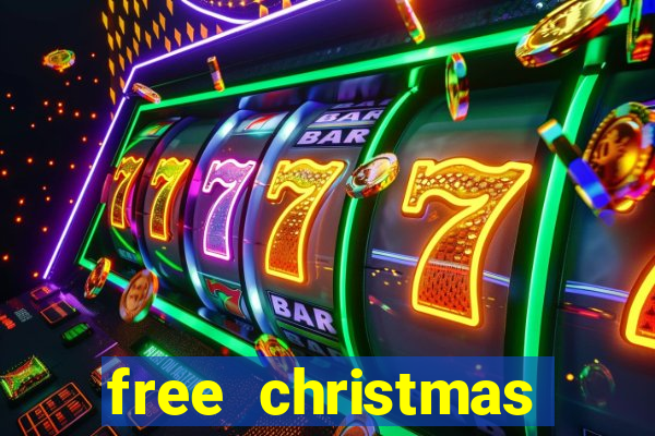 free christmas bingo cards