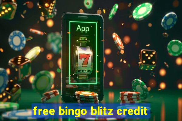 free bingo blitz credit