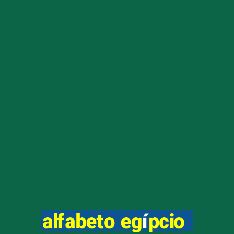 alfabeto egípcio