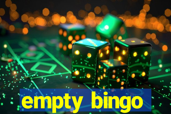 empty bingo